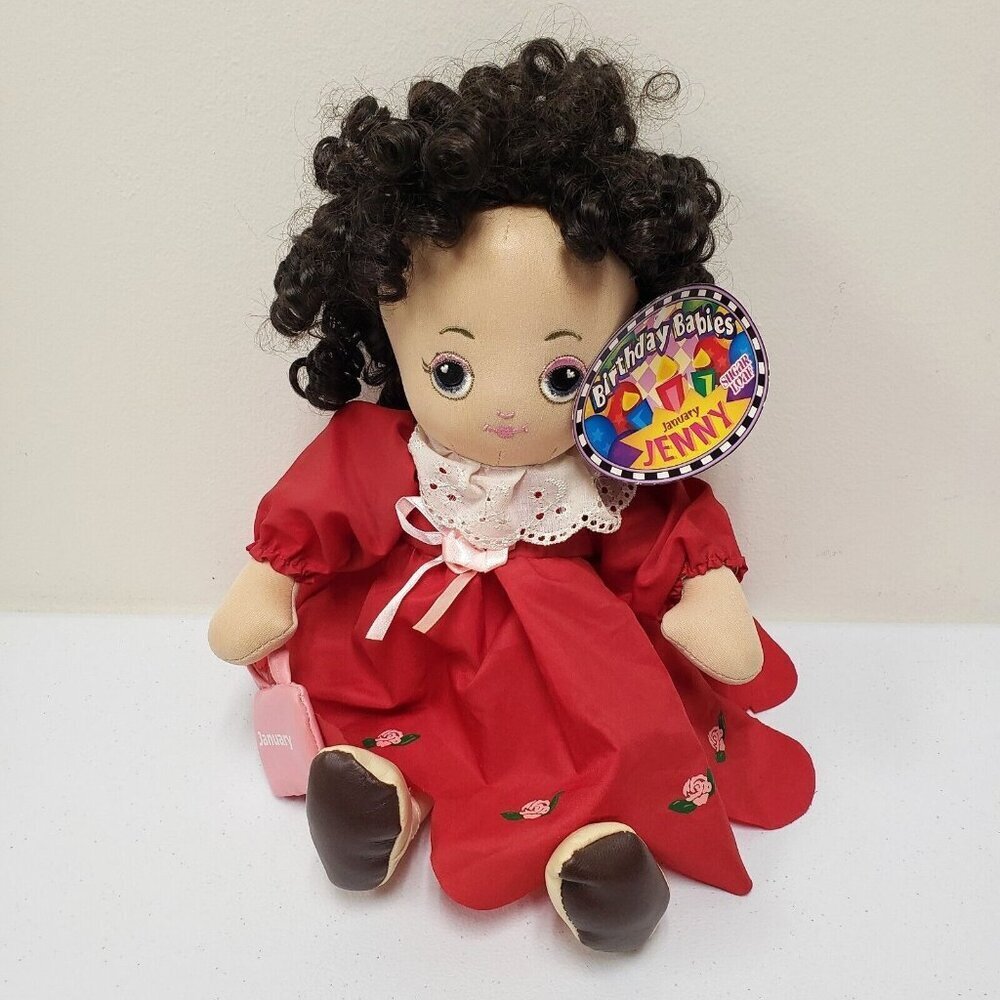 Sugar Loaf 16" Birthday Babies January Jenny Cloth Plush Doll